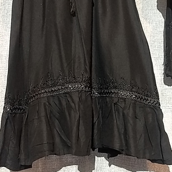 Black Moroccian tunic from Marrakesh new not worn - Picture 2 of 6